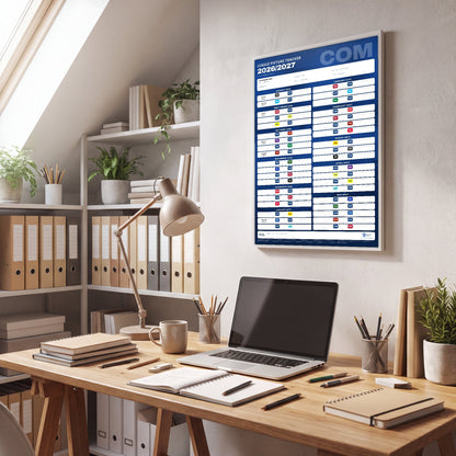 Serie A Fixture Wallchart 2026/27