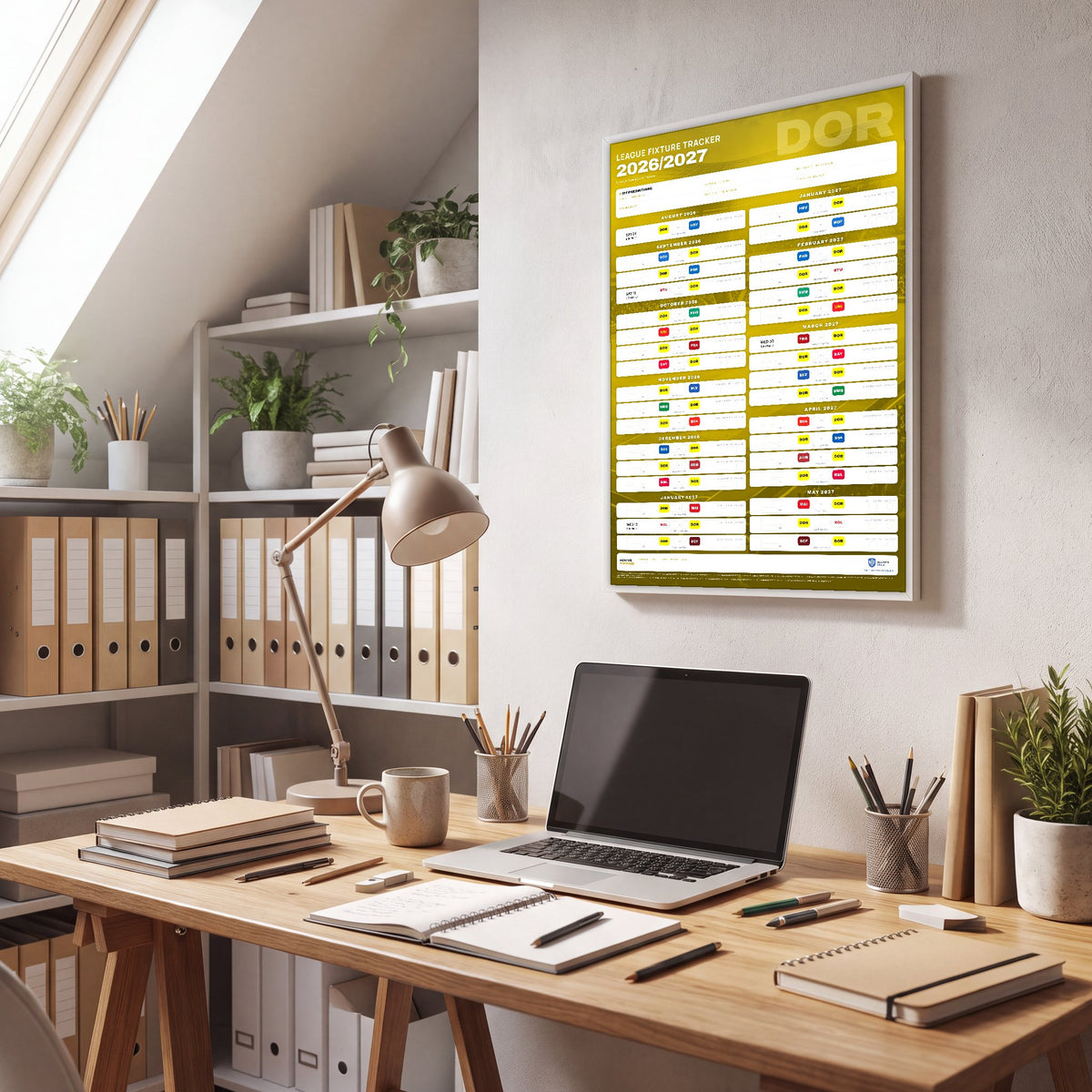 Bundesliga Fixture Wallchart 2026/27