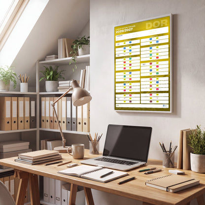 Bundesliga Fixture Wallchart 2026/27