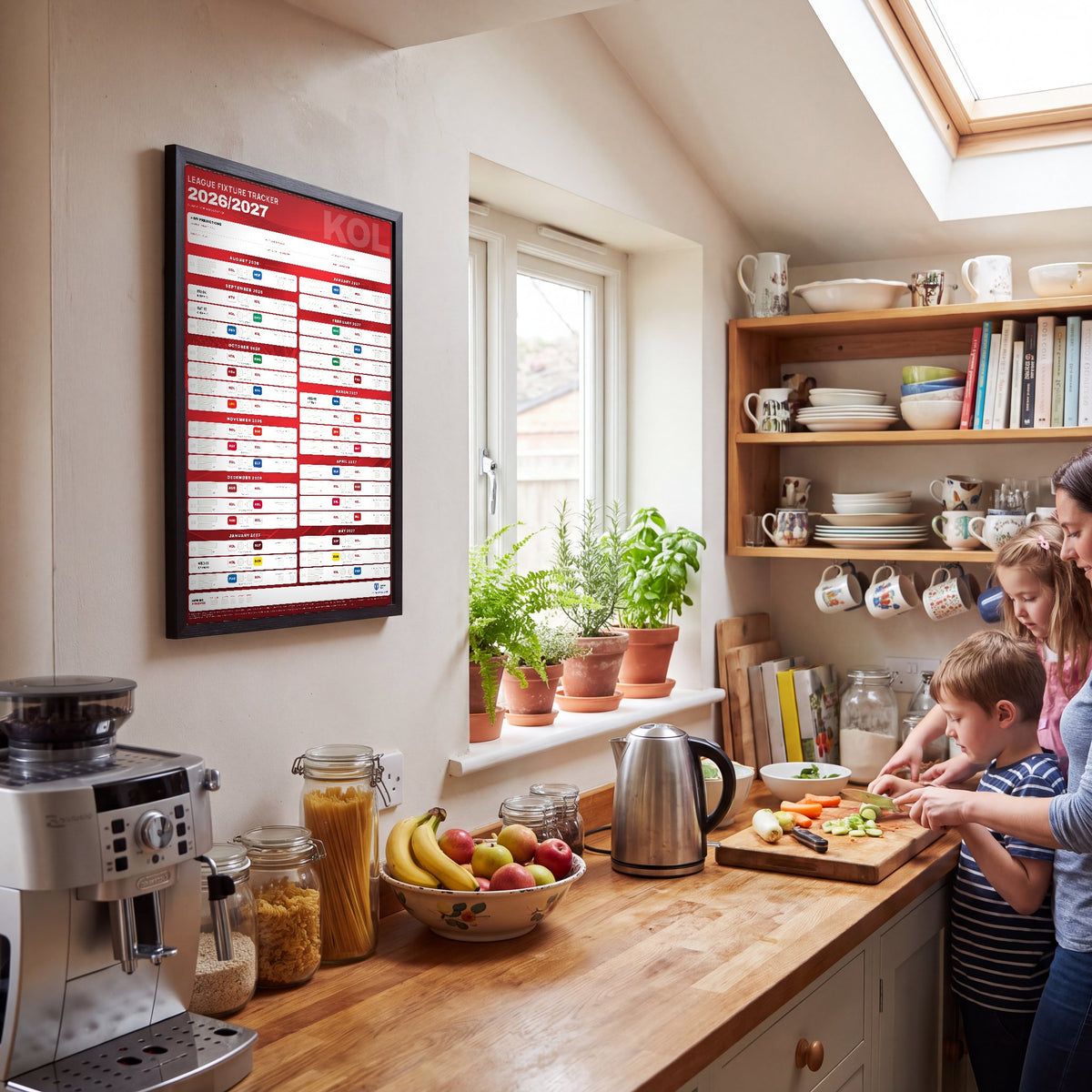 Bundesliga Fixture Wallchart 2026/27