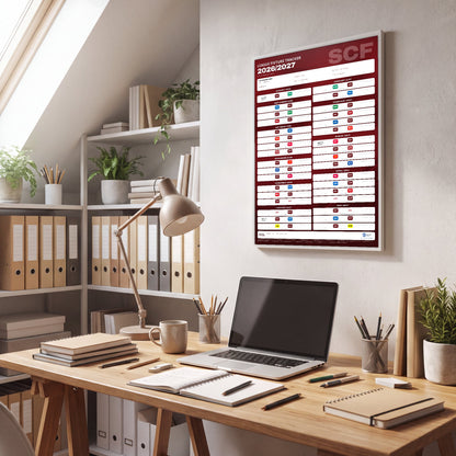 Bundesliga Fixture Wallchart 2026/27