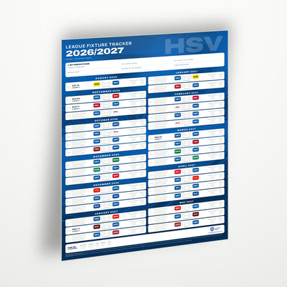 Bundesliga Fixture Wallchart 2026/27