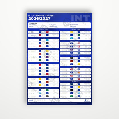 Serie A Fixture Wallchart 2026/27