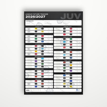 Serie A Fixture Wallchart 2026/27