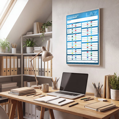 Serie A Fixture Wallchart 2026/27