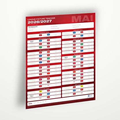 Bundesliga Fixture Wallchart 2026/27