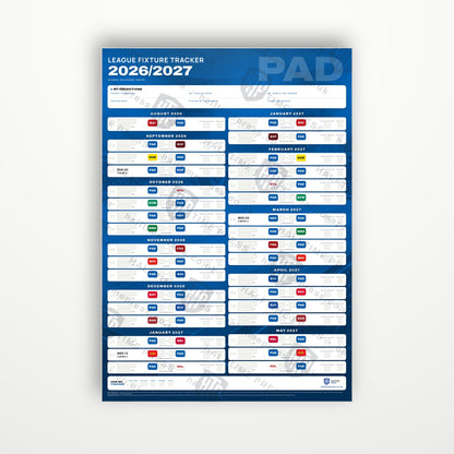 Bundesliga Fixture Wallchart 2026/27