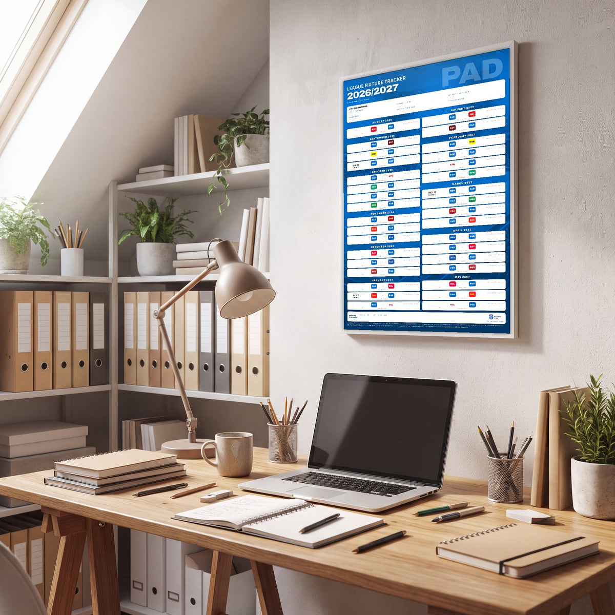 Bundesliga Fixture Wallchart 2026/27
