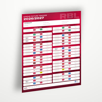 Bundesliga Fixture Wallchart 2026/27