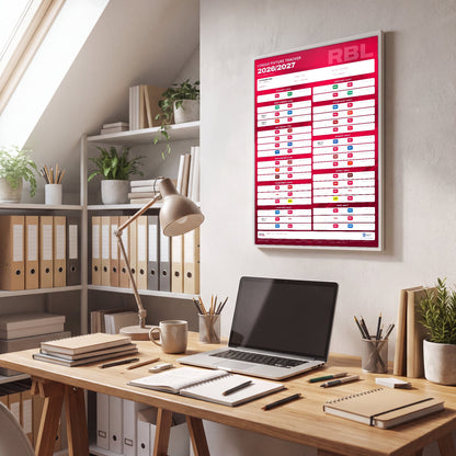 Bundesliga Fixture Wallchart 2026/27