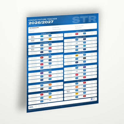 Ligue 1 Fixture Wallchart 2026/27
