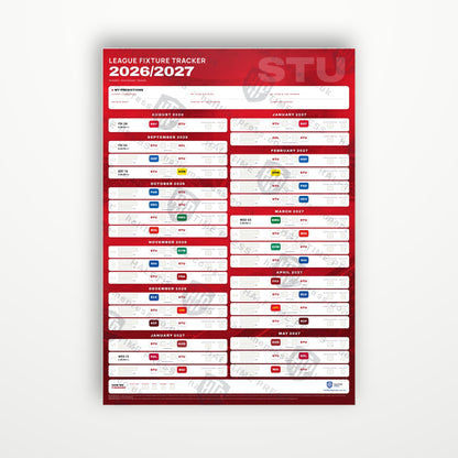 Bundesliga Fixture Wallchart 2026/27