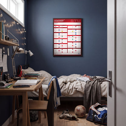 Bundesliga Fixture Wallchart 2026/27