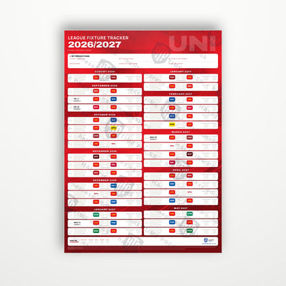 Bundesliga Fixture Wallchart 2026/27