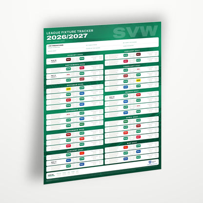 Bundesliga Fixture Wallchart 2026/27