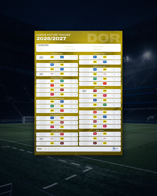 Bundesliga Fixture Wallchart 2026/27